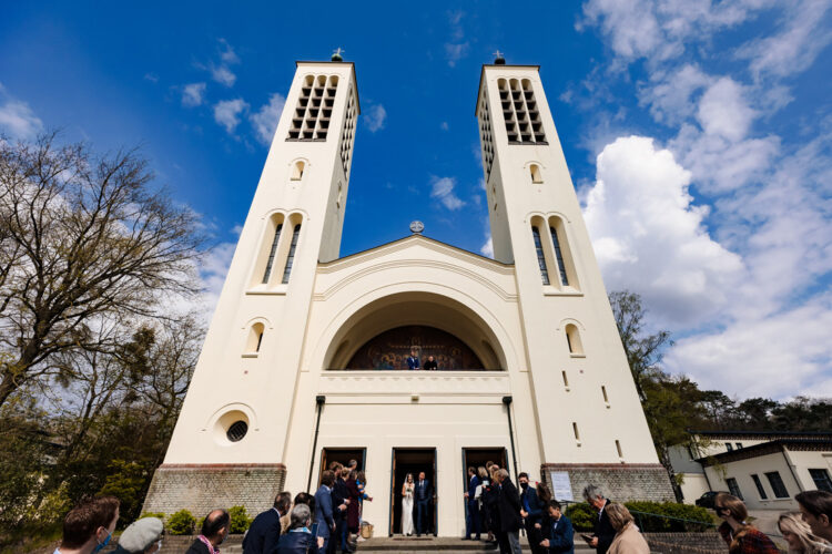 bruiloft in de cenakelkerk
