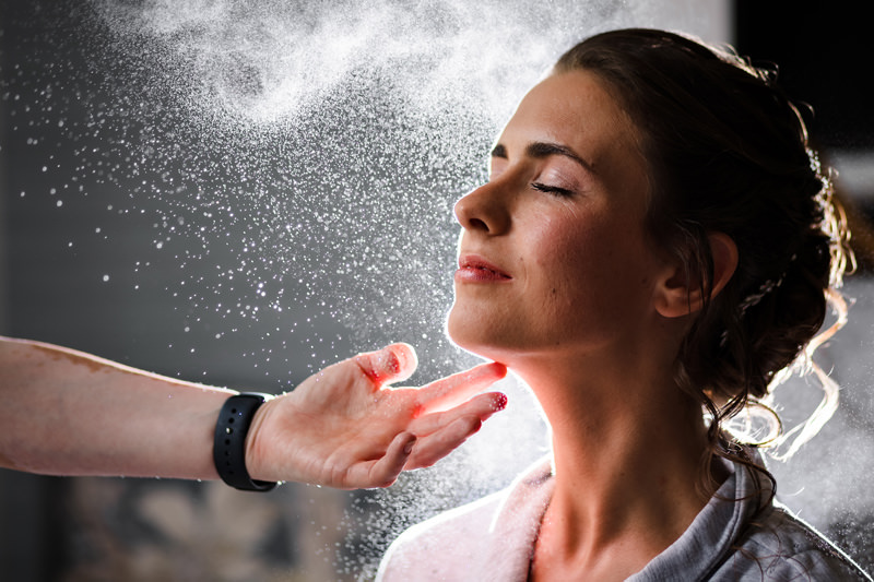 haarspray bruiloft