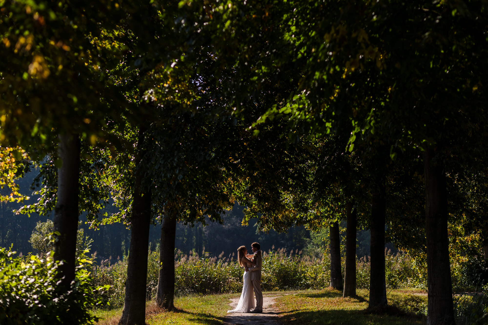 bruidsreportage in de omgeving van hofstede de middelburg