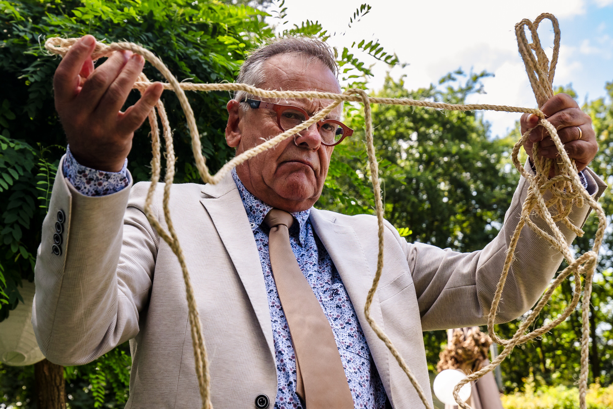voorbereidingen treffen voor zomerbruiloft in heumen