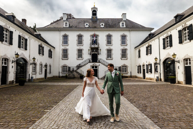 bruiloft op kasteel vaalsbroek in vaals