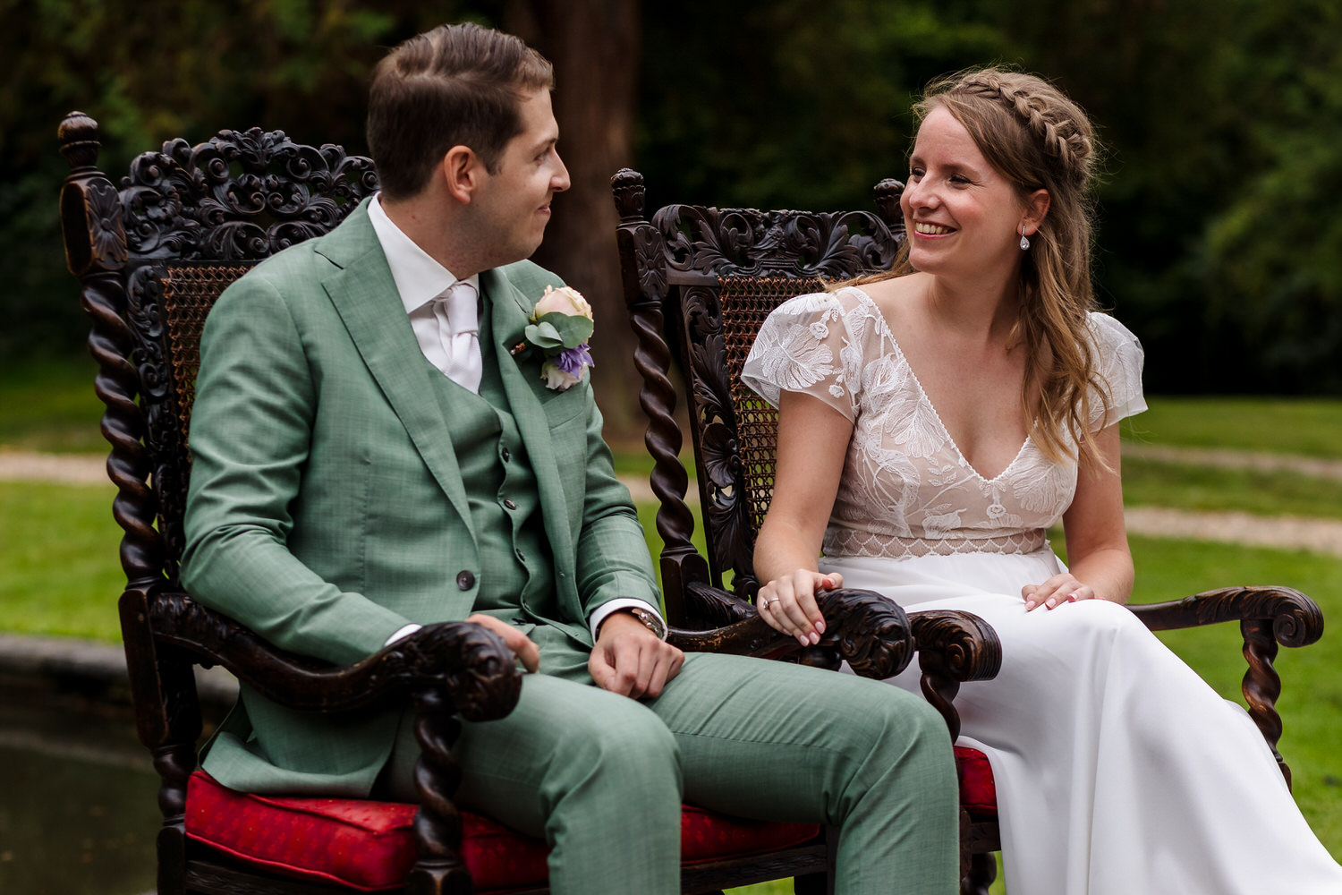 bruiloft op kasteel vaalsbroek