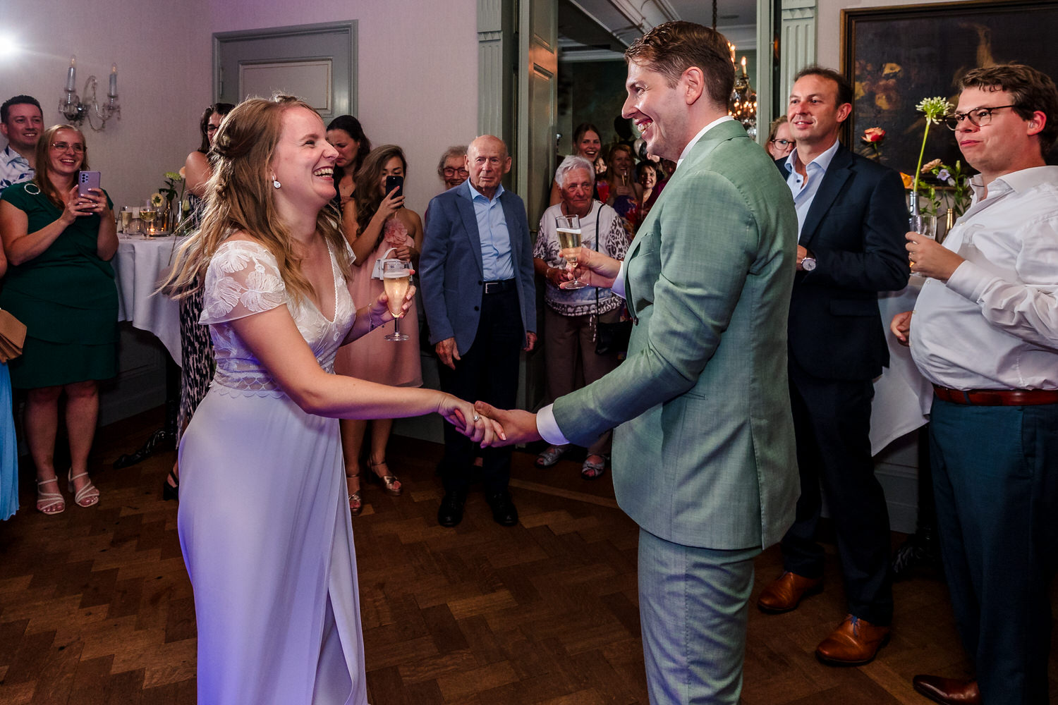 openingsdans trouwen kasteel vaalsbroek in vaals