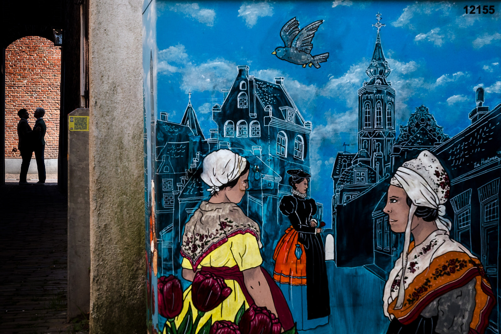 fotoshoot bruiloft twee mannen binnenstad utrecht