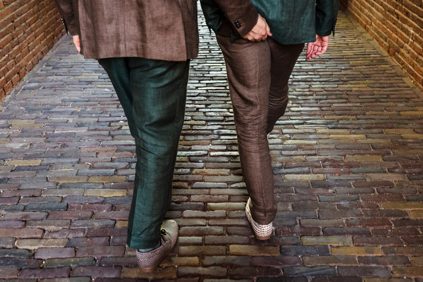 fotoshoot bruiloft twee mannen binnenstad utrecht