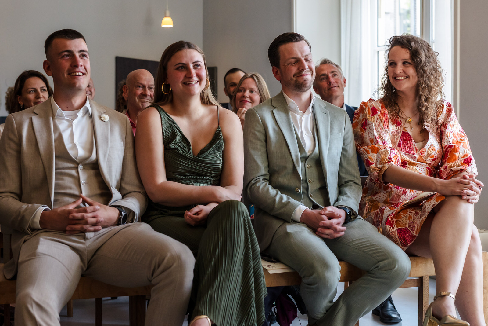trouwceremonie in het gemeentehuis van utrecht