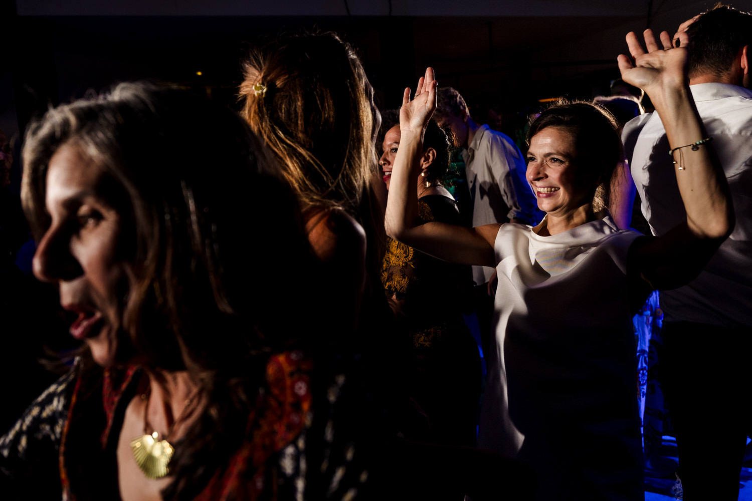 bruid op de dansvloer