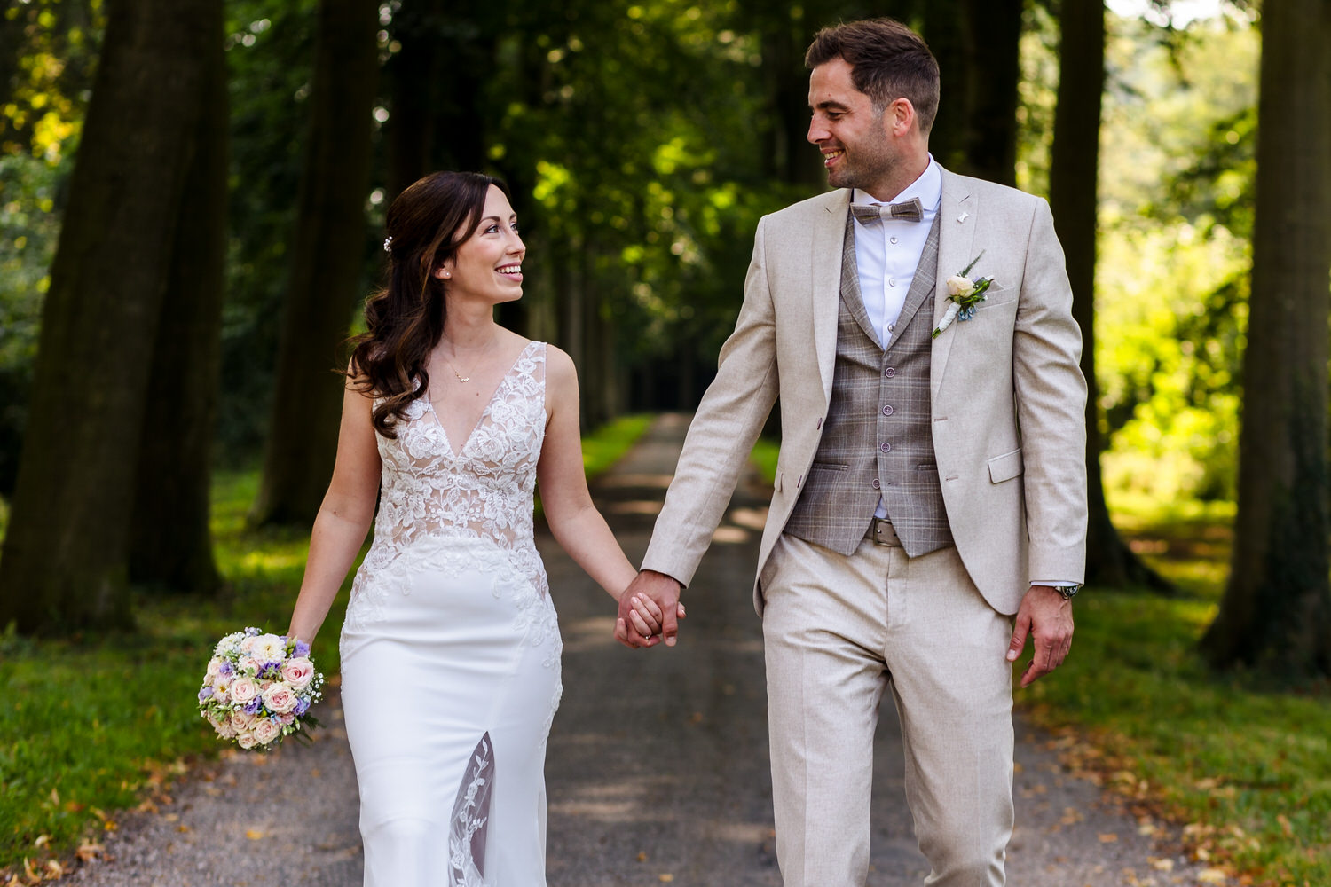 fotoshoot tijdens bruiloft in de betuwe