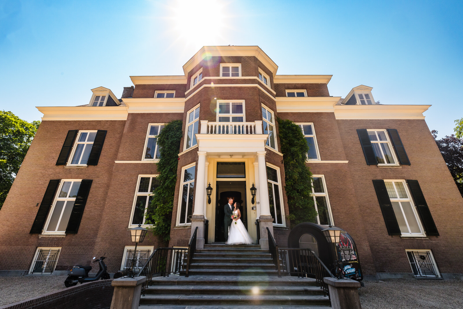 bruiloft op landgoed rhederoord