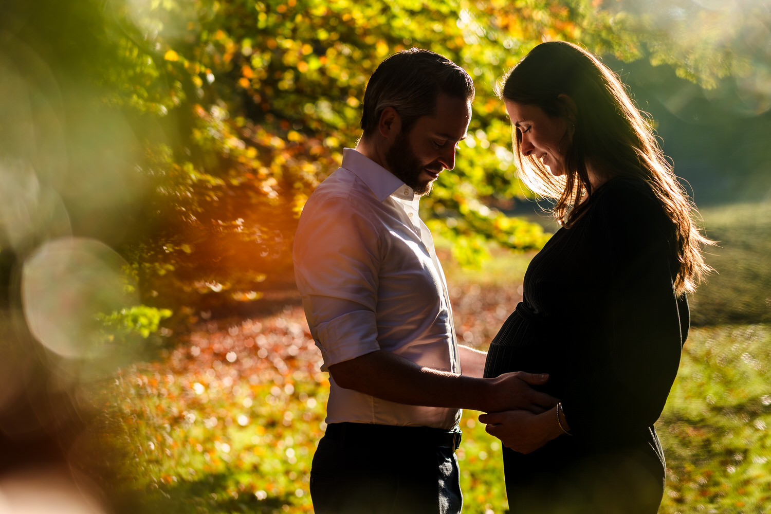 zwangerschapsshoot in de hortus in nijmegen