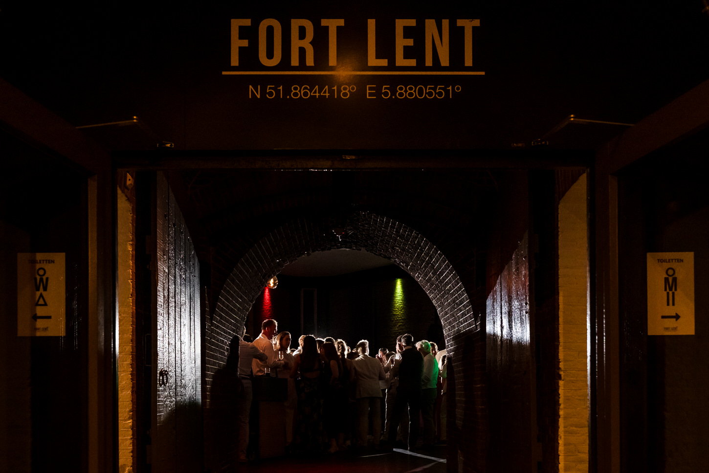 avondfeest bij fort lent