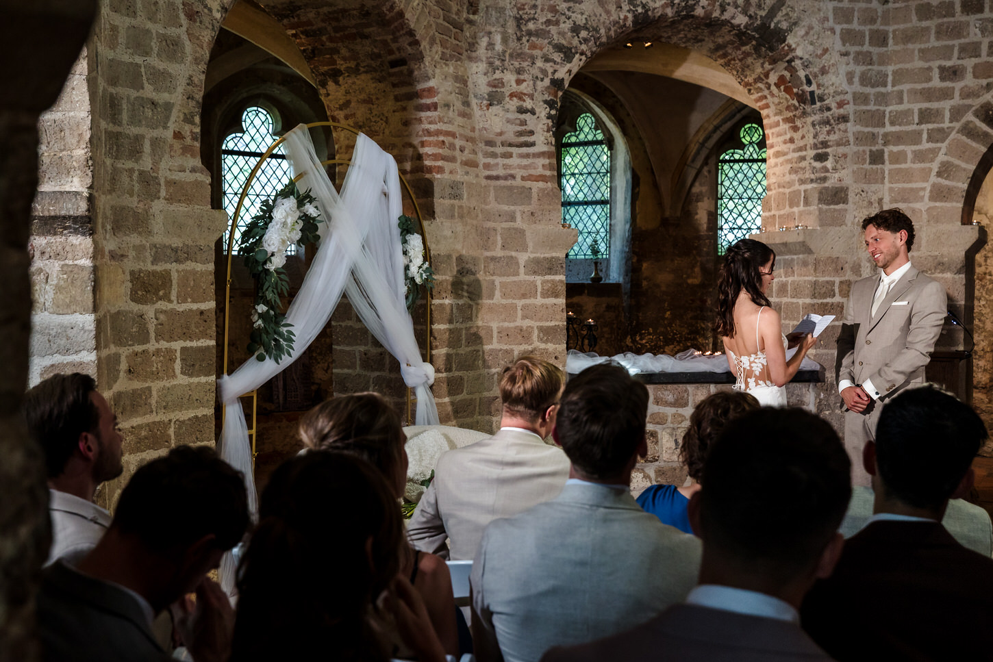 afleggen van de geloften in de valkhofkapel