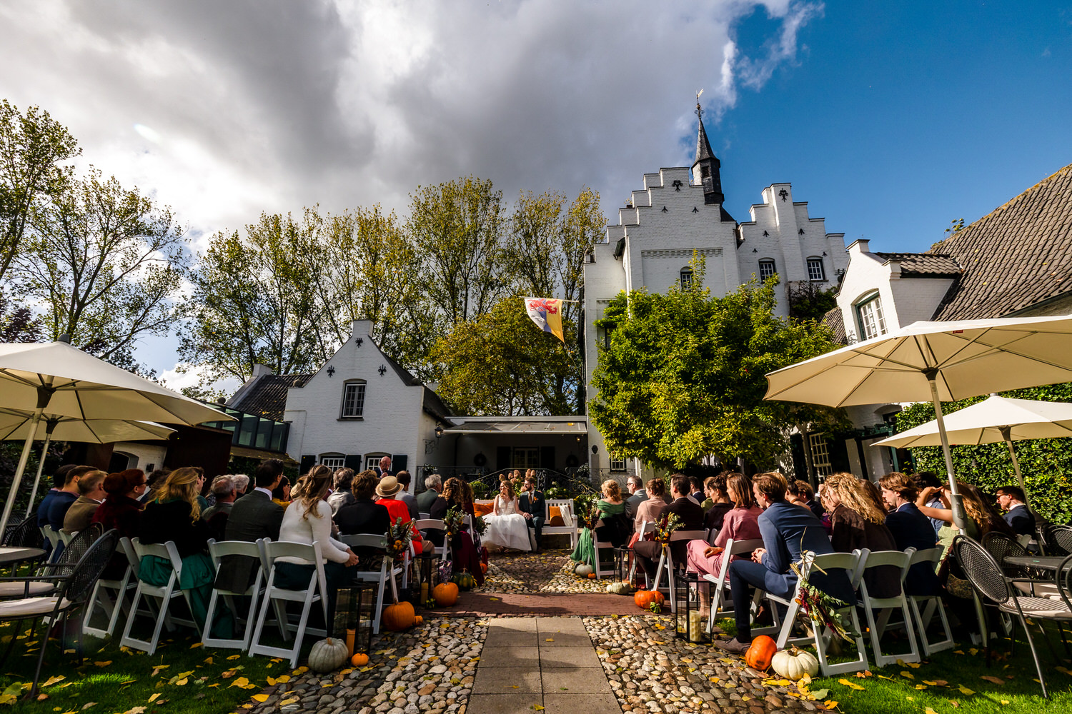 trouwceremonie op kasteel groot buggenum