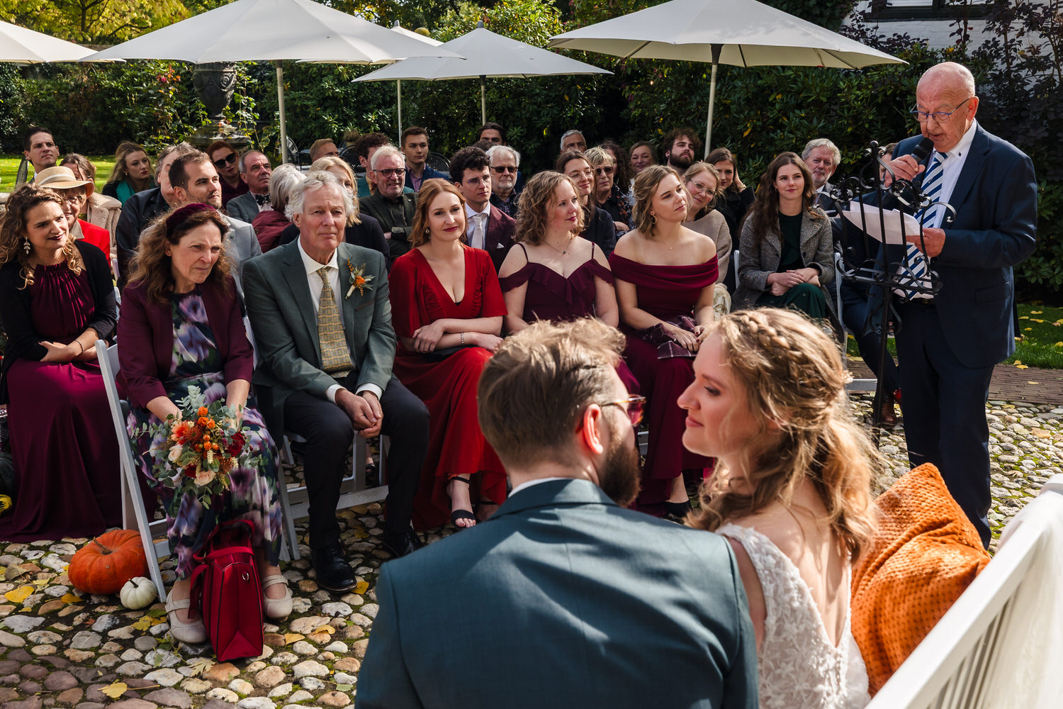 trouwceremonie op kasteel groot buggenum