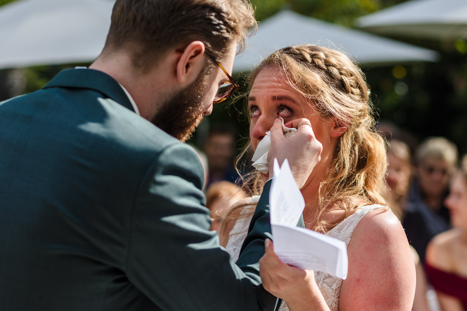 trouwceremonie op kasteel groot buggenum