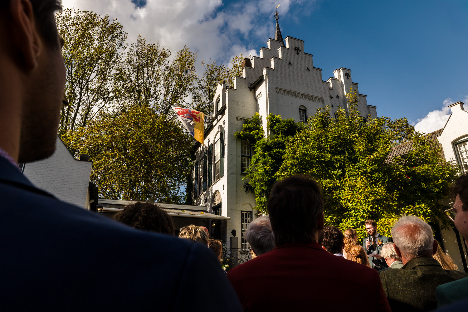 trouwceremonie op kasteel groot buggenum